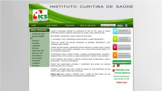
                            1. ICS – Instituto Curitiba de Saúde » Login e Senha » ICS - Instituto ...