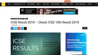 
                            5. ICSE Result 2019 – Check ICSE 10th Result 2019 | AglaSem Schools