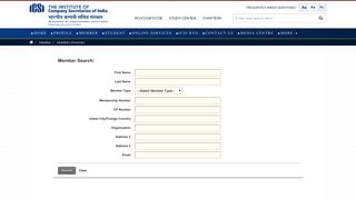 
                            5. ICSI - Member's Directory