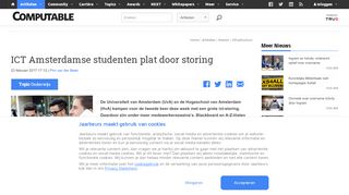 
                            8. ICT Amsterdamse studenten plat door storing | Computable.nl