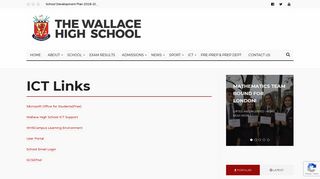 
                            8. ICT Links | The Wallace High School
