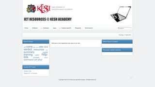 
                            2. ICT Resources @ KESH Academy - Login