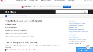 
                            3. ID digitales en Acrobat - Adobe Help Center