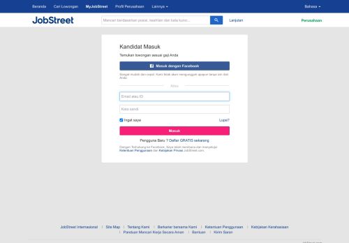 
                            3. id Jobstreet.com - Mendaftar atau masuk untuk melamar lowongan ...