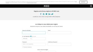 
                            8. ID MEO | MEO WiFi - Login PT