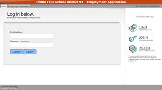 
                            9. Idaho Falls School District 91 - Employment Application