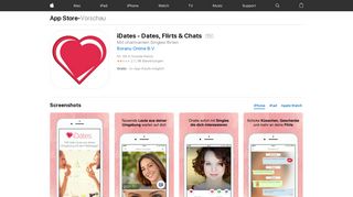 
                            5. iDates - Dates, Flirts & Chats im App Store - iTunes - Apple