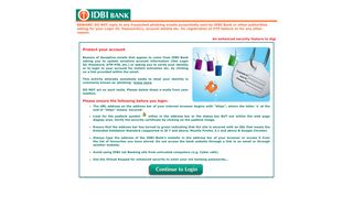 
                            6. IDBI bank net banking