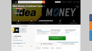 
                            6. Idea Money (Customer Care) - Aditya Birla Payments Bank see Idea ...