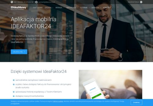 
                            1. Ideafaktor24 - zaloguj się do aplikacji faktoringowej Idea Money