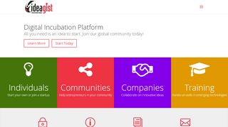 
                            7. IdeaGist - Digital Incubation Platform