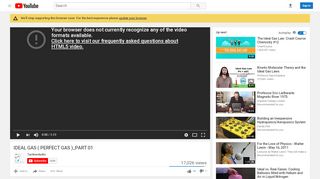 
                            13. IDEAL GAS ( PERFECT GAS )_PART 01 - YouTube