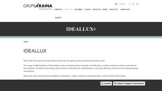 
                            13. Ideallux | Gruppo Raina