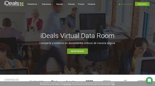 
                            12. iDeals™ Virtual Data Rooms | Proveedor de Salas de Datos seguras
