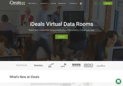 
                            12. iDeals™ Virtual Data Rooms | Secure Data Room Provider