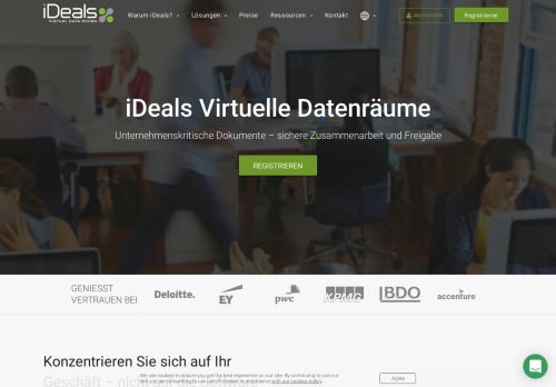 
                            7. iDeals™ virtuelle Datenräume | Anbieter von sicherer Datenraum