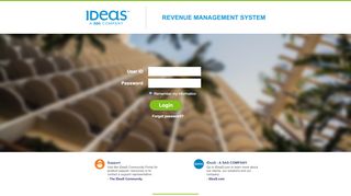 
                            2. IDeaS - A SAS COMPANY - IDeaS (8.2.41260) - Login