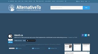 
                            8. Identi.ca Alternatives and Similar Websites and Apps - AlternativeTo ...