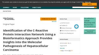 
                            4. Identification of the C-Reactive Protein Interaction Network Using a ...