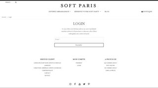 
                            2. Identifiez-vous - Soft Paris