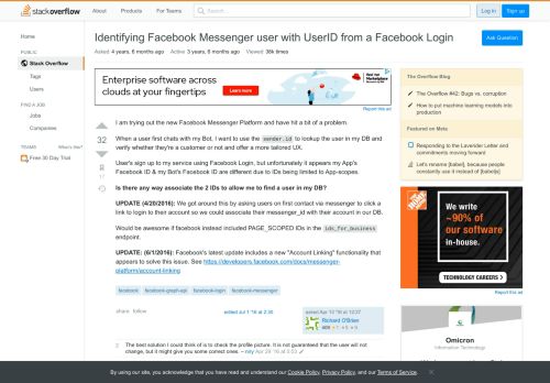 
                            9. Identifying Facebook Messenger user with UserID from a Facebook ...