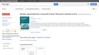 
                            13. Identità, apprendimento e comunità virtuali. Strumenti e attività on ...