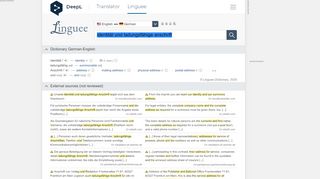 
                            8. identität und ladungsfähige Anschrift - English translation – Linguee