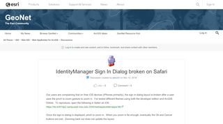 
                            7. IdentityManager Sign In Dialog broken on Safari | GeoNet