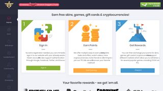 
                            8. Idle-Empire - Earn Free Skins, Games, Gift Cards & Cryptocurrencies