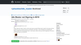 
                            8. Idle Master not Signing in · Issue #210 · jshackles/idle_master · GitHub