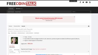 
                            3. Idlecoin-new multi coin faucet. | Free Coin Talk