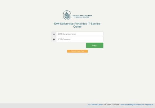 
                            5. IDM-Selfservice-Portal