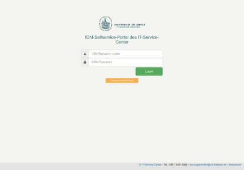 
                            3. IDM-Selfservice-Portal