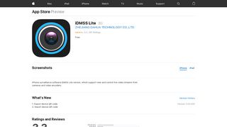 
                            6. iDMSS Lite on the App Store - iTunes - Apple