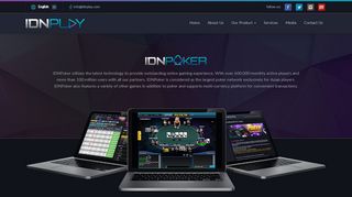 
                            2. IDN POKER IDNPOKER brings you the technology, adding ... - idnplay