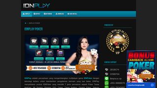 
                            8. IDNPLAY - POKER ONLINE UANG ASLI TERBAIK