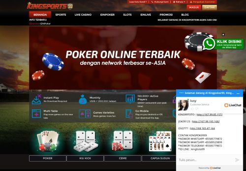 
                            4. IDNPoker - kingsports99