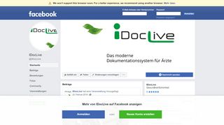 
                            5. IDocLive - Startseite | Facebook