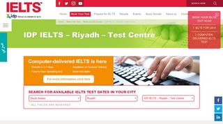 
                            8. IDP IELTS - Riyadh - Test Centre | IELTS Official Test Center
