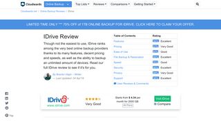 
                            10. IDrive Review - Updated 2019 - Cloudwards.net