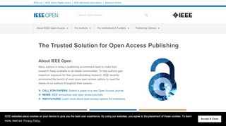 
                            6. IEEE Open Access