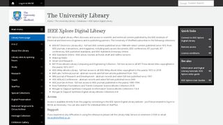 
                            7. IEEE Xplore Digital Library - Databases - The University Library - The ...