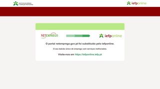 
                            4. IEFP NETEMPREGO - Pesquisa Ofertas