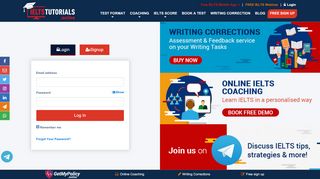 
                            9. IELTS Login | Online IELTS Practice – IELTS Tutorials