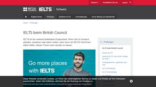 
                            4. IELTS test Schweiz | British Council