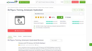 
                            11. IELTSGURU TRAINING - AMEERPET HYDERABAD Reviews ...