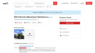 
                            9. IES Internet eBusiness Solutions - Request a Quote - ...