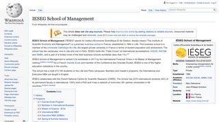 
                            8. IESEG School of Management - Wikipedia