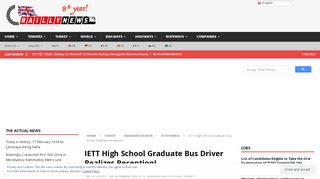 
                            12. İETT Lise Mezunu Otobüs Şoförü Alımı Gerçekleştiriyor! - RayHaber