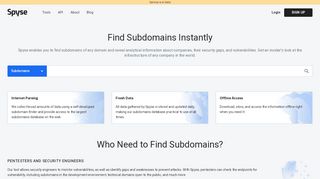 
                            13. iex subdomains — FindSubDomains